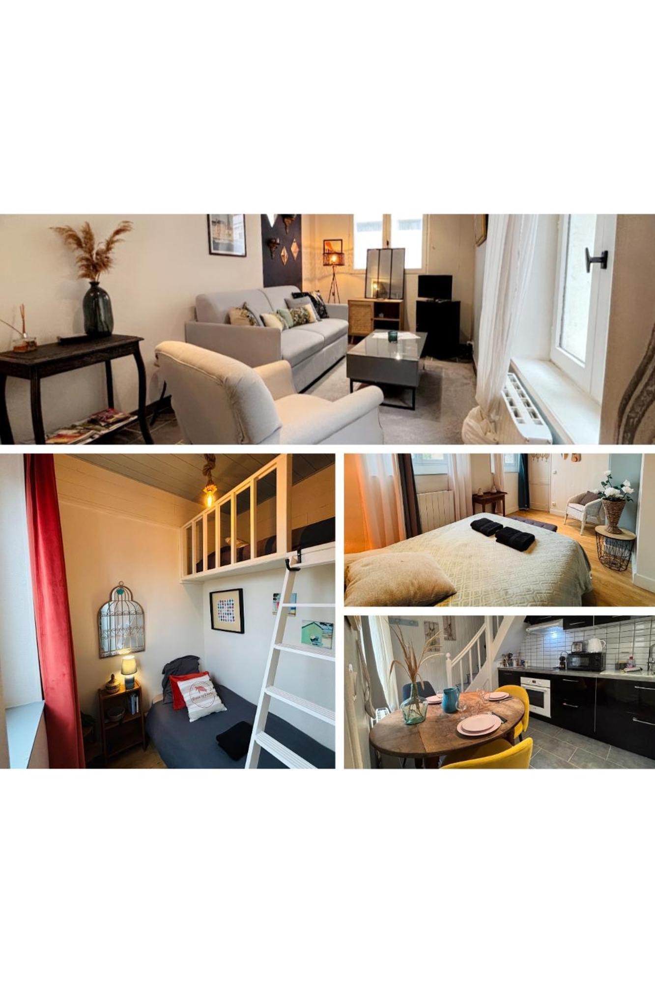 Jolie Cottage Idealement Situee Honfleur Exterior photo